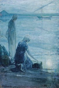 Moses in the Bullrushes, 1921 by Henry Ossawa Tanner