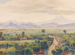 View of Cuernavaca by Henry Otto Wix