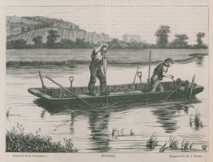 Ballasting on the River Thames by Henry Robert Robertson