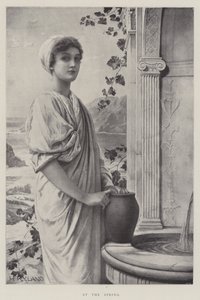 At the Spring by Henry Ryland
