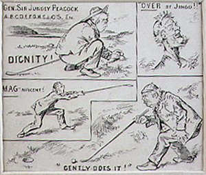 Golfing Moves, Illustration from 