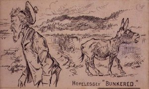 Hopelessly Bunkered, illustration from 