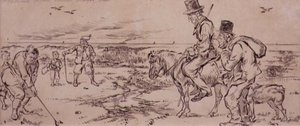 The Difficult Putt, illustration from 