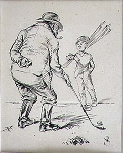 The Last Putt, illustration from 