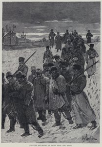 Kara, Convicts returning at night from the mines