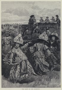 The dance of the Burkhans by Henry Sandham