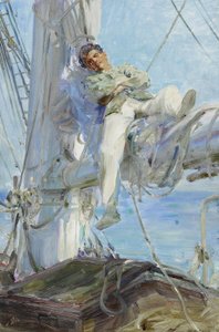 Sleeping Sailor, Falmouth 1905