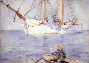 Sunset Effect by Henry Scott Tuke