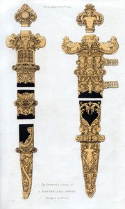 Dagger and Sword, Early 16th Century, 1843