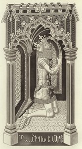 Edward III, from St Stephen’s Chapel, Westminster by Henry Shaw