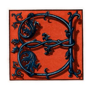 Initial Letter A, Late 15th-Early 16th Century, 1843