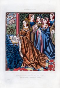 Margaret, Queen of Henry VI, and Her Court by Henry Shaw