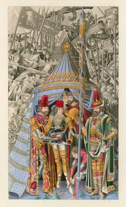 Pyrrhus Receiving the Honor of Knighthood by Henry Shaw