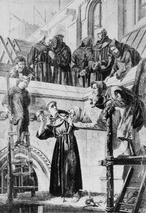 The Franciscan Sculptor by Henry Stacey Marks