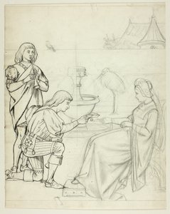 Young Man Bringing a Message to the Queen by Henry Stacy Marks