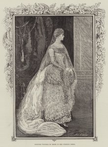 Princess Victoria of Hesse in her Wedding Dress by Henry Stephen Ludlow