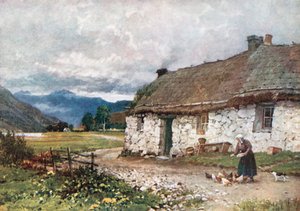 A Croft near Loch Etive, Argyllshire