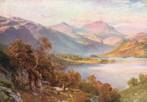 Head of Loch Lomond, Looking up Glen Falloch, Perthshire by Henry Sutton Palmer