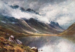 Loch Triochatan, Entrance to Glencoe, Argyllshire by Henry Sutton Palmer