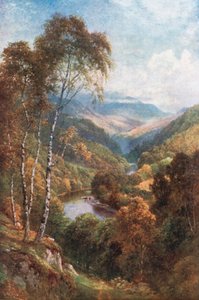 Looking up the Pass of Killiecrankie, Perthshire by Henry Sutton Palmer