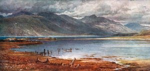 The Morven Hills from Appin, Argyllshire by Henry Sutton Palmer