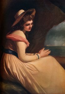 Lady Hamilton as Ariadne, c18th century by Henry T Greenhead