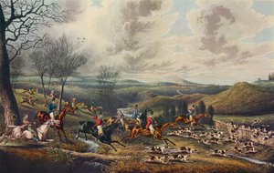 Chase of the Roebuck: Full Cry, c1800, 1922 by Henry Thomas Alken