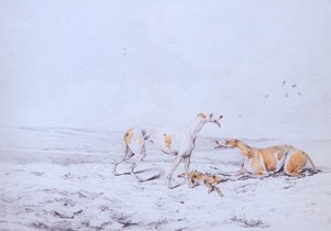 Coursing, A Pair by Henry Thomas Alken