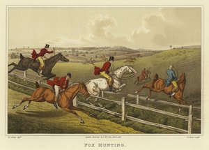Fox Hunting by Henry Thomas Alken