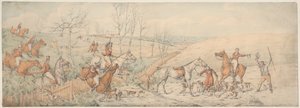 Foxhunting: The Death by Henry Thomas Alken