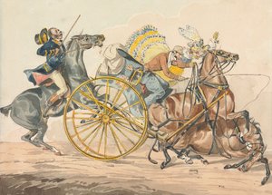 Sporting Discoveries, or the Miseries of Driving: You Discover a New Way of Bringing Your Equipage into a Small Compass by Henry Thomas Alken