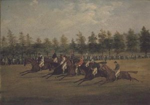 The Start of the St. Leger by Henry Thomas Alken