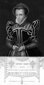 Queen Mary I of England, 1836