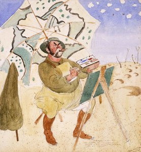 John Singer Sargent Painting by Henry Tonks