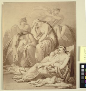 Mothers Lamenting after the Massacre of the Innocents by Henry Tresham