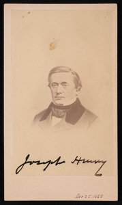 Portrait of Joseph Henry, 1868