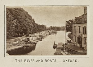 The River and Boats - Oxford