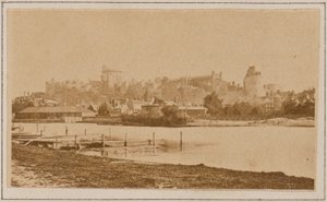 Windsor from the Brocas by Henry W. Taunt