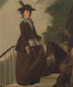 Elizabeth Bridgman, Sister of the Artist by Henry Walton