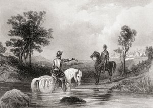 The Meeting of the Earl of Essex and the Earl of Tyrone in County Louth, Ireland in 1599, from 