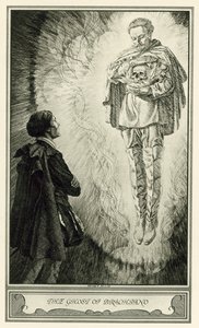 The White Devil by John Webster: The Ghost of Brachiano (lithograph)