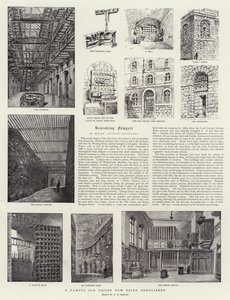 A Famous Old Prison now being demolished by Henry William Brewer