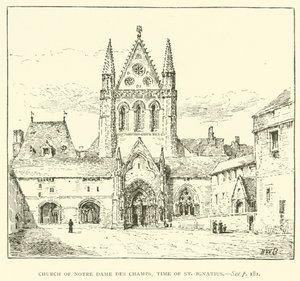 Church of Notre Dame des Champs, Time of St Ignatius by Henry William Brewer
