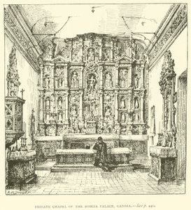 Private Chapel of the Borgia Palace, Gandia
