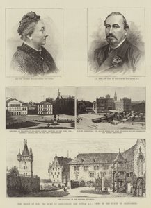 The Death of HH the Duke of Saxe-Coburg and Gotha, KG, Views in the Duchy of Saxe-Coburg
