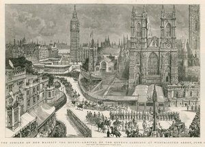 The Jubilee of Her Majesty the Queen - arrival of the Queen