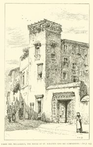 Torre del Melangolo, the house of St Ignatius and his companions by Henry William Brewer