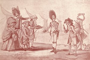 A Visit To Camp by Henry William Bunbury
