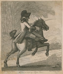 How to Ride Up Hyde Park by Henry William Bunbury