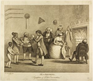 Tea Drinking by Henry William Bunbury